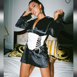 Princess Polly 90210 Satin dress